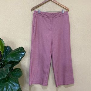 J.Jill houndstooth wide leg ankle pants